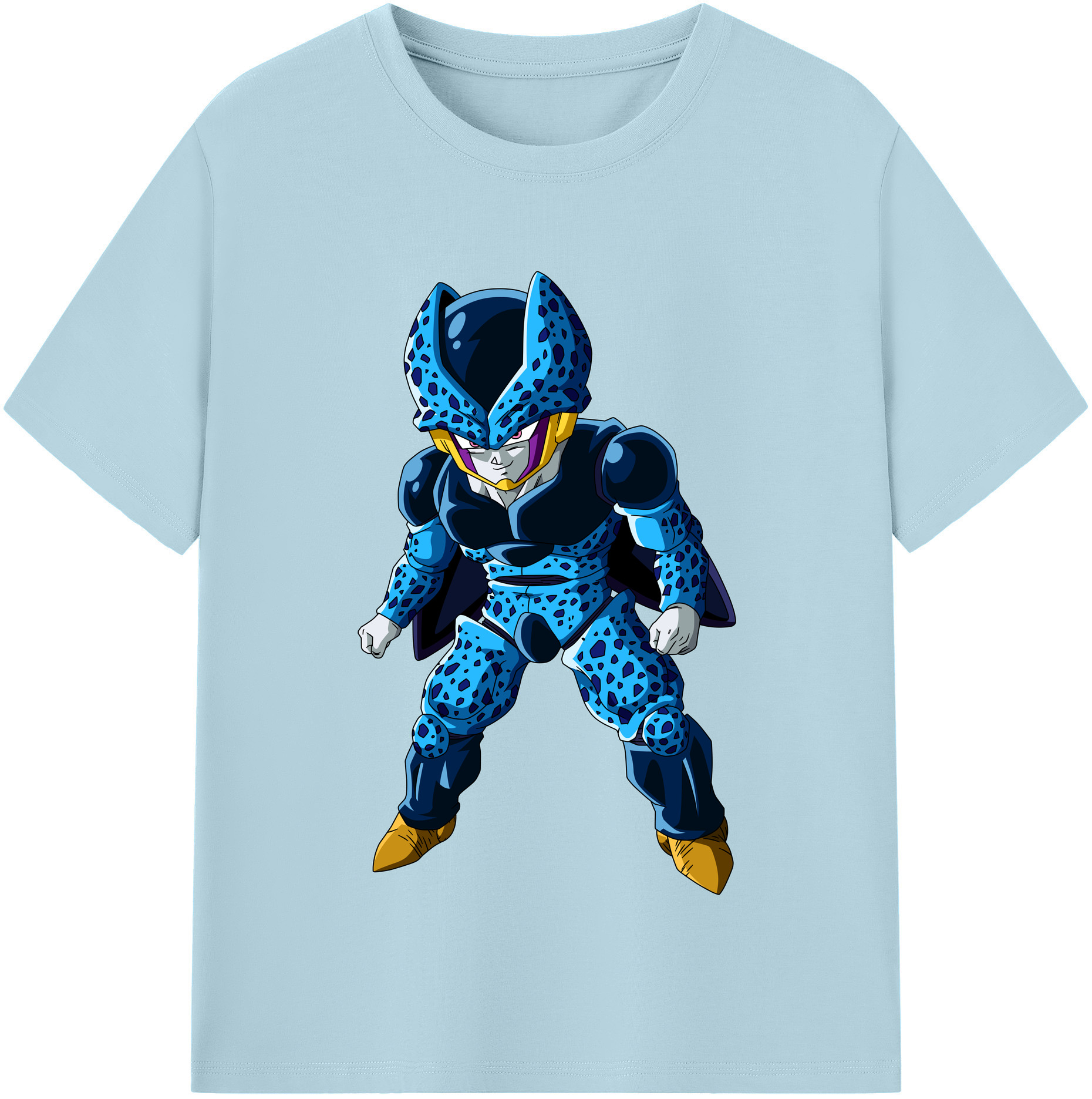 （画像用） ドラゴンボール セル DRAGON BALL Cell 綿100％半袖Tシャツ（フロントプリント）